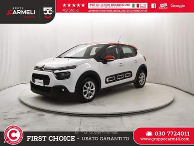 Citroen C3 1.5 BlueHDi Feel Bianco usata Coccaglio