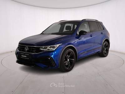 Volkswagen Tiguan Tiguan 2.0 tdi R-Line 4motion 150cv Blu/Azzurro usata Modena