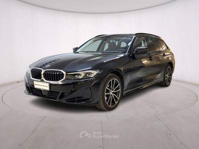 BMW Serie 3 320d 320d Touring 48V Nero usata Modena
