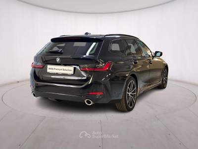 BMW Serie 3 320d 320d Touring 48V Nero usata Modena