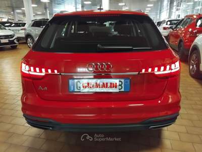 Audi A4 Avant 30 TDI 2.0 S tr. Bus. MHEV GRIMALDI SP.DAY Rosso usata Vigevano
