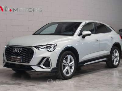 Audi Q3 SPB Sportback 35 TDI S line S-tronic | 17.600 KM | PARI AL NUOVO Argento usata Brescia