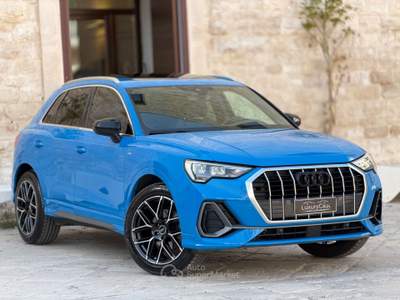 Audi Q3 150 CV S-TRONIC S-LINE EDITION TETTO Blu/Azzurro usata Santeramo in Colle