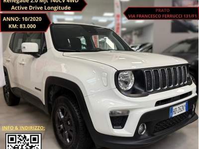 Jeep Renegade 4WD Active Drive Longitude Bianco usata Prato