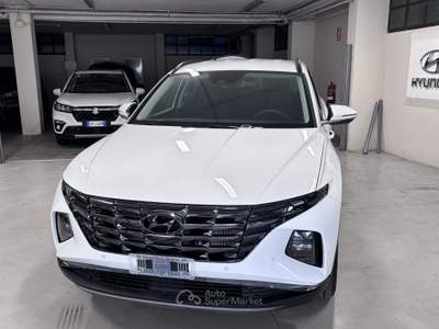 Hyundai Tucson Tucson 1.6 T-GDI 48V DCT XLine Bianco usata Ciriè