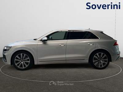Audi Q8 50 TDI 286cv quattro tiptronic Sport S-LINE Argento usata Bologna