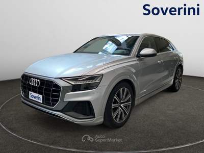 Audi Q8 50 TDI 286cv quattro tiptronic Sport S-LINE Argento usata Bologna