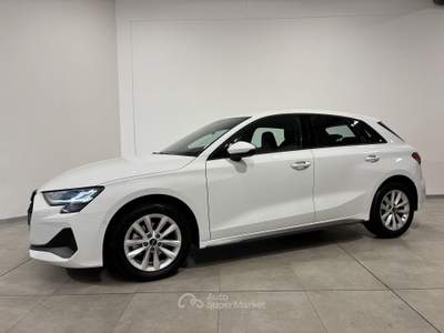 Audi A3 SPB 35 TFSI 150 CV MHEV S-TRONIC BUSINESS ADVANCED CARPLAY Bianco usata Brescia
