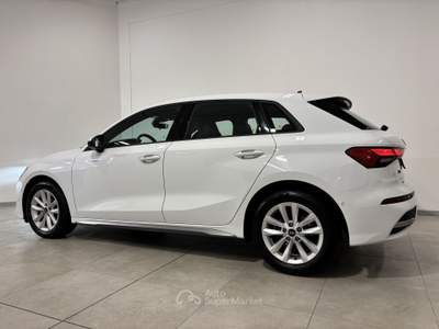 Audi A3 SPB 35 TFSI 150 CV MHEV S-TRONIC BUSINESS ADVANCED CARPLAY Bianco usata Brescia