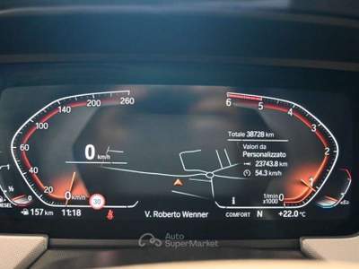 BMW Serie 1 116d 116 BMW 116D 115CV 6M. BUSINESS ADVANTAGE ( FARI LED - Grigio usata Salerno