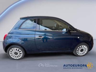 Fiat 500 1.2 69cv Lounge Blu/Azzurro usata MONOPOLI