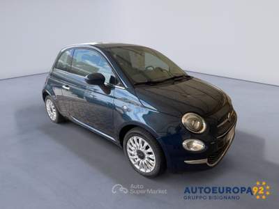 Fiat 500 1.2 69cv Lounge Blu/Azzurro usata MONOPOLI