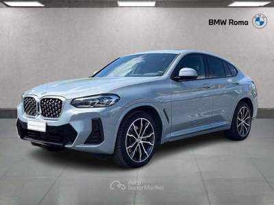 BMW X4 X4 xdrive30i mhev 48V Msport auto Grigio usata Roma