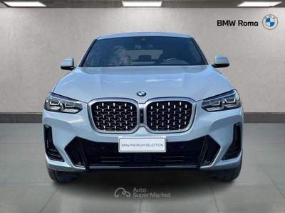 BMW X4 X4 xdrive30i mhev 48V Msport auto Grigio usata Roma