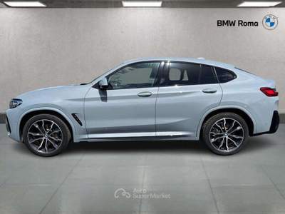 BMW X4 X4 xdrive30i mhev 48V Msport auto Grigio usata Roma