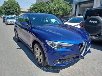 Alfa Romeo Stelvio ALFA ROMEO STELVIO 2.2 TURBODIESEL 190CV AT8 Q4 SU Blu/Azzurro usata Salerno