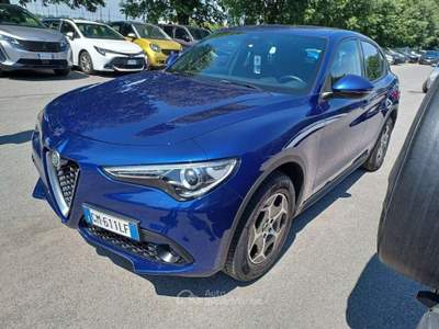 Alfa Romeo Stelvio ALFA ROMEO STELVIO 2.2 TURBODIESEL 190CV AT8 Q4 SU Blu/Azzurro usata Salerno