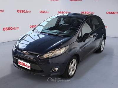 Ford Fiesta 1.4 TDCI 70 HP NEOPATENTATI UNIPROPRIETARIO Blu/Azzurro usata Udine