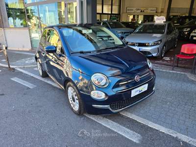 Fiat 500 69cv Lounge - GPL - Tetto panoramico Blu/Azzurro usata Ferentino