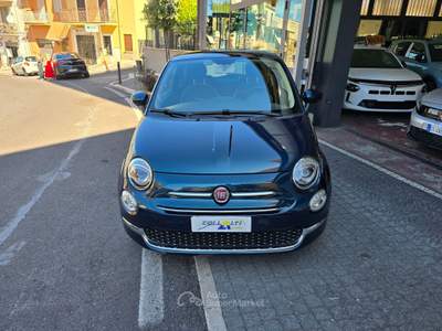 Fiat 500 69cv Lounge - GPL - Tetto panoramico Blu/Azzurro usata Ferentino