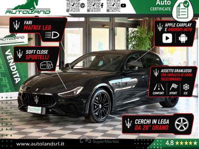 Maserati Ghibli 3.0 V6 ds Granlusso 275cv auto my19 Nero usata Guidonia Montecello