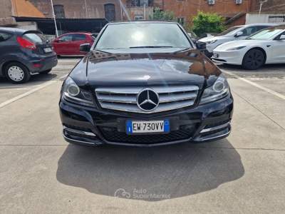 Mercedes-Benz Classe C D Exclusive Berlina Nero usata ROMA