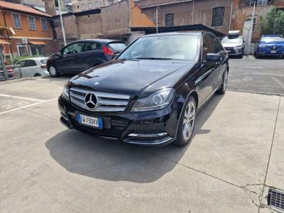 Mercedes-Benz Classe C D Exclusive Berlina Nero usata ROMA