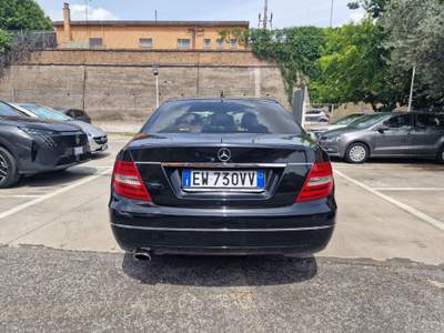 Mercedes-Benz Classe C D Exclusive Berlina Nero usata ROMA