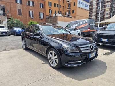 Mercedes-Benz Classe C D Exclusive Berlina Nero usata ROMA