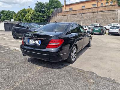 Mercedes-Benz Classe C D Exclusive Berlina Nero usata ROMA