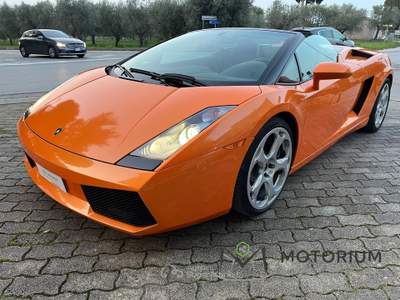 Lamborghini Gallardo Gallardo Spyder 5.0 520 e-gear Arancione usata San Giorgio del Sannio