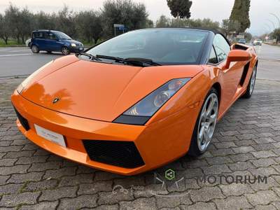Lamborghini Gallardo Gallardo Spyder 5.0 520 e-gear Arancione usata San Giorgio del Sannio