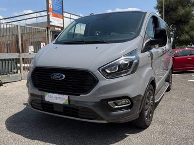 Ford Tourneo Custom 320 2.0 tdci 150cv MHEV Active L1H1 E6.2 Verde usata Fiumicino