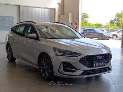 Ford Focus Focus SW 1.0 ecoboost h ST-Line X 125cv powershift Argento usata Verona