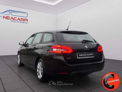 Peugeot 308 B.HDi 130 CV EAT6 SW SOLO 45.000 KM-NAVI-SENSORI- Nero usata Martignana di Po