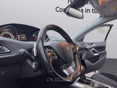 Peugeot 308 B.HDi 130 CV EAT6 SW SOLO 45.000 KM-NAVI-SENSORI- Nero usata Martignana di Po