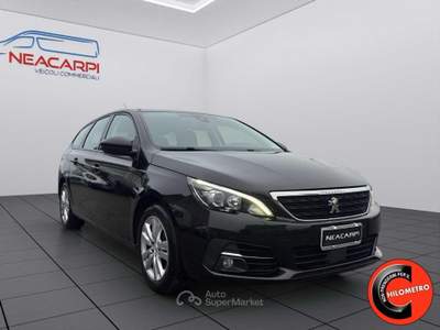 Peugeot 308 B.HDi 130 CV EAT6 SW SOLO 45.000 KM-NAVI-SENSORI- Nero usata Martignana di Po