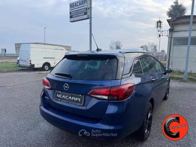 Opel Astra 1.2 Turbo 110 CV-SENSORI ANT/POST-CRUISE-CERCHI 17 Blu/Azzurro usata Martignana di Po