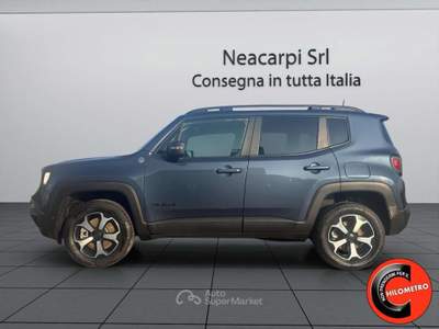 Jeep Renegade 1.3 T4 PHEV 240CV TRAILHAWK 4XE AUTO STRAFUULL!!! Blu/Azzurro usata Martignana di Po