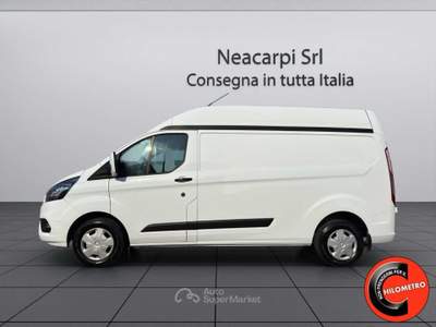 Ford Transit Custom 2.0 TDCI 170 CV L2H2-DIESEL-CRUISE-SENSORI Bianco usata Martignana di Po
