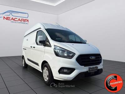 Ford Transit Custom 2.0 TDCI 170 CV L2H2-DIESEL-CRUISE-SENSORI Bianco usata Martignana di Po