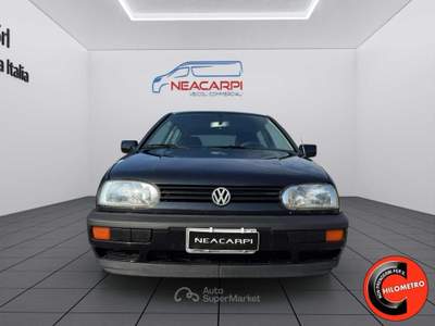 Volkswagen Golf 1.8/90 CV CAT 3 PORTE GL PERFETTA-BELLISSIMA- Nero usata Martignana di Po