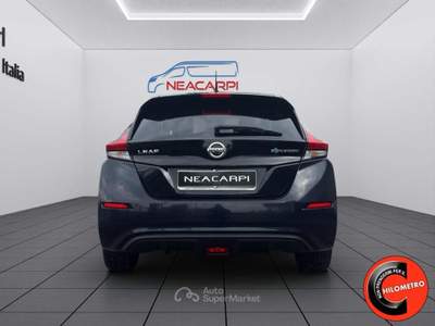 Nissan Leaf ACENTA 40 KWH-NAVI-SENSORI-RETROCAMERA-POKI KM- Blu/Azzurro usata Martignana di Po