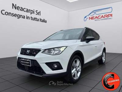 Seat Arona 1.0TGI FR-CERCHI17-CRUISE-NAVI-SENSORI-DIURNI LEED Bianco usata Martignana di Po