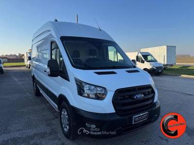 Ford Transit 350 2.0 TDCI(PL-TA-L3H3)CRUISE-ASSISTENZA FRENATA Bianco usata Martignana di Po
