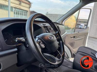 Ford Transit 350 2.0 TDCI(PL-TA-L3H3)CRUISE-ASSISTENZA FRENATA Bianco usata Martignana di Po