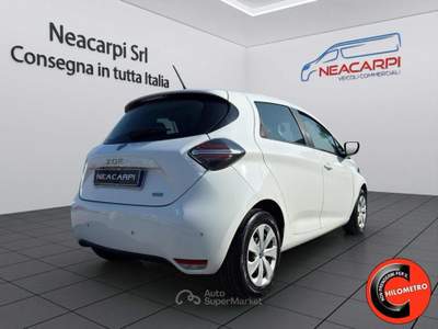 Renault ZOE R110-NAVI-SENSORI-CRUISE-FRENATA ASSISTITA-NAVI- Bianco usata Martignana di Po