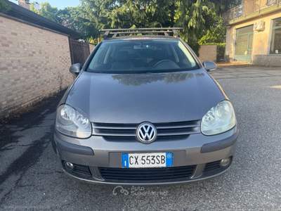 Volkswagen Golf Golf 1.9 TDI 3p. Trendline Argento usata Rivalta di Torino