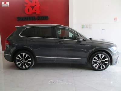Volkswagen Tiguan 2.0 TDI 150CV SCR DSG R-Line Grigio usata Vittoria