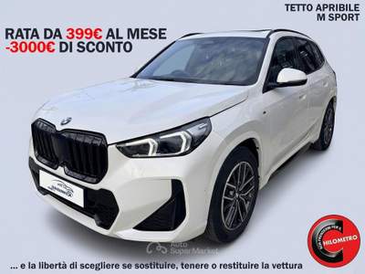 BMW X1  sdrive18d MSport auto Bianco usata Sant'Anastasia